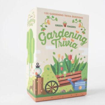 Garden Trivia Game With Personalised Gloves, 5 of 5