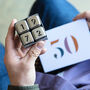 Personalised Steel Ice Cubes, Milestone Birthday Gift, thumbnail 3 of 12