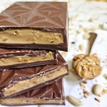 Crunchy Peanut Butter Stuffed Chocolate Slabb, 3 of 4