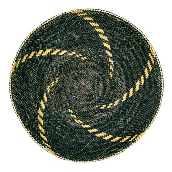 Black And Gold Spiral Placemats Set Of Four, 2 of 4