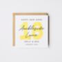 Personalised Bold Red Happy New Home Card *Colour Options, thumbnail 5 of 5
