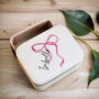 Personalised Bow Travel Jewellery Box, thumbnail 1 of 5