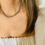 The Uncle Pete Silver Wrap Necklace, thumbnail 1 of 8