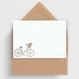 Vintage Bicycle Note Cards With Envelopes, thumbnail 3 of 4