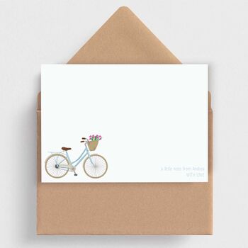 Vintage Bicycle Note Cards With Envelopes, 3 of 4