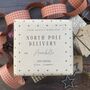 North Pole Personalised Paper Fibre Wrapping Paper, thumbnail 1 of 12