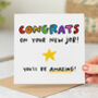'You'll Be Amazing' New Job Card, thumbnail 1 of 2