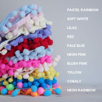 Pom Pom Fairy Lights, 5 of 12