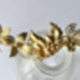 The Ita Headband Floral Delicate Hair Vine Bridal Hairpiece, thumbnail 4 of 10