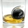 Personalised New Zealand Rugby Ball Whisky Glass, thumbnail 1 of 4