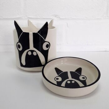 Illustrated Ceramic Dog Dish, 5 of 5