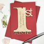 Personalised 1st Valentine's Day Keepsake Card, thumbnail 6 of 12