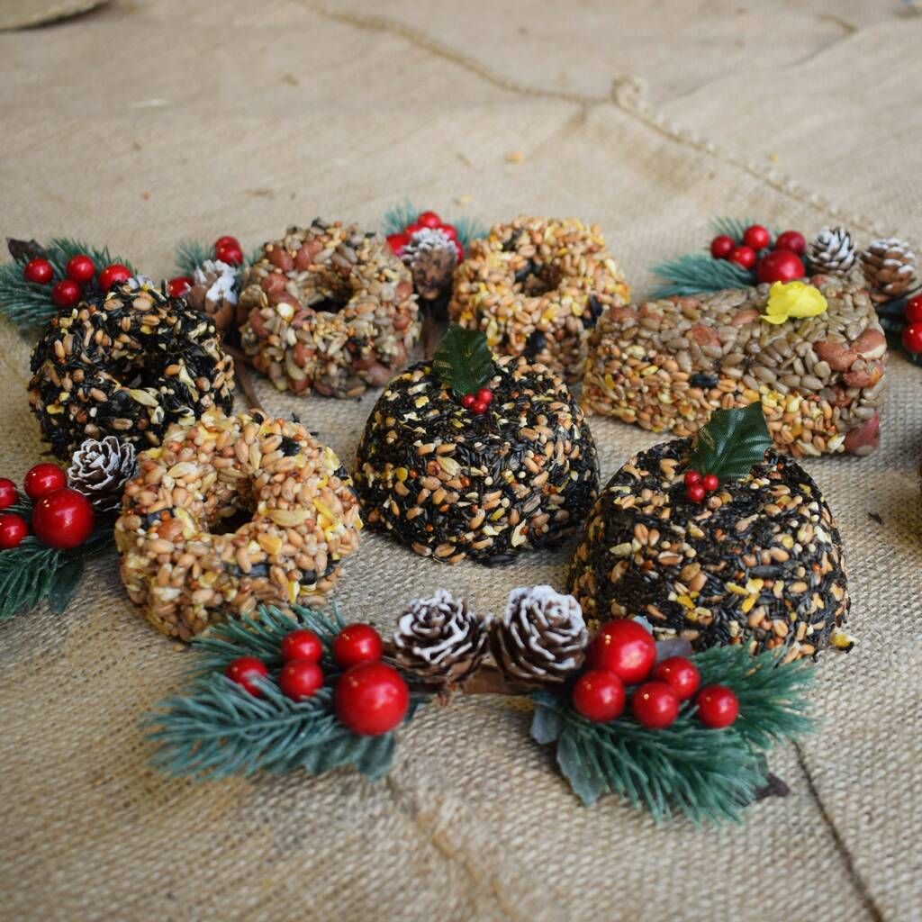 Christmas Hamper Bird Food Gift Set Selection By The Bird Bakery