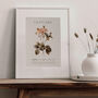 Birth Flower Wall Print 'Carnation' For January, thumbnail 7 of 9