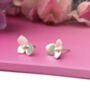 Hydrangea Flower Earrings, thumbnail 1 of 12