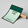 Home Park Monopoly Plymouth Football Print, thumbnail 2 of 2