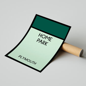 Home Park Monopoly Plymouth Football Print, 2 of 2