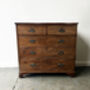 19th Century Georgian Antique Mahogany Chest Of Drawers, thumbnail 10 of 12