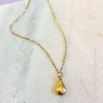 Mini Avocado Charm Necklace, 2 of 2