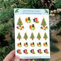 Christmas Sticker Sheets Mix And Match. Two Sheets, thumbnail 2 of 12