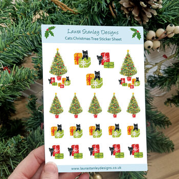 Christmas Sticker Sheets Mix And Match. Two Sheets, 2 of 12