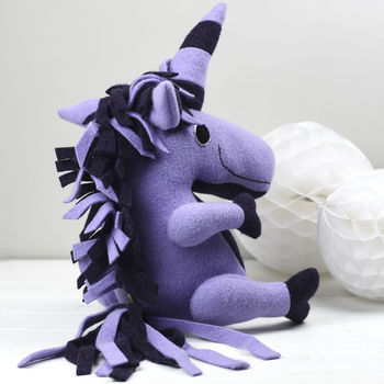Personalised Unicorn Large Soft Toy, 5 of 10
