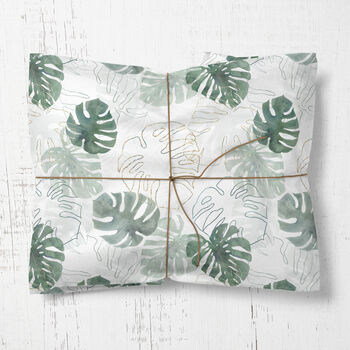 Plant Leaf Wrapping Paper Roll Or Folded, 2 of 3
