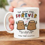 Five Years Down Anniversary Mug, thumbnail 1 of 3