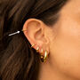 Thick Sterling Silver Conch Ear Cuffs, Pair, thumbnail 3 of 5