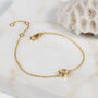 Brooklyn Citrine And Gold Plated Bracelet, thumbnail 1 of 4