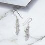 Abstract Sterling Silver Loops Bracelet, thumbnail 3 of 12