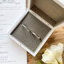 Personalised Wedding Ring And Engagement Ring Box, thumbnail 3 of 3