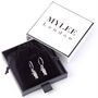 Sterling Silver Bearded Dragon Hoop Or Hook 3D Earrings, thumbnail 3 of 7