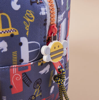 Just Bee Kids Blue Transport Lunch Bag, 2 of 4