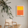 Marc Rothko Orange On Yellow Art Print, thumbnail 4 of 4