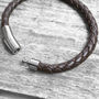 Personalised Hidden Note Leather Bracelet, thumbnail 8 of 9