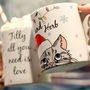 Personalised Christmas Cat Mug, thumbnail 1 of 12