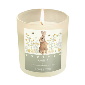 Personalised Bunny Spring Candle Jar, 5 of 5