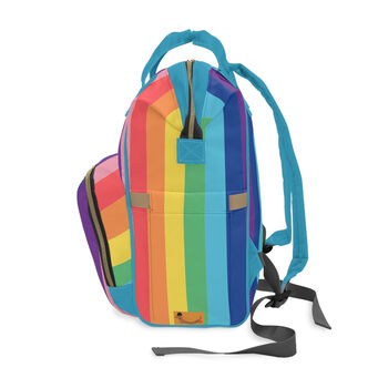 Rainbow Chunk Nappy Backpack Bag, 4 of 6