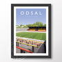 Bradford Bulls Odsal Stadium Poster, thumbnail 6 of 6