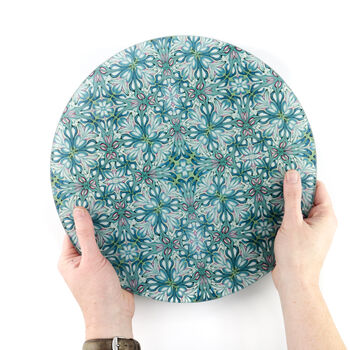 ‘Flourishing Garden’ Circular Chopping Board, 2 of 9