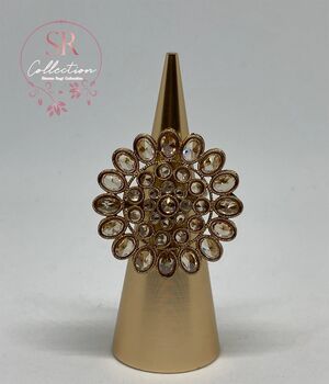 Classic Antique White Ring, 2 of 3