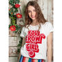 You Grow Girl Women's Slogan T Shirt, thumbnail 3 of 7