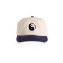 Hoy Yin Yang Five Panel Cap Midnight, thumbnail 1 of 5