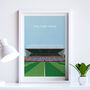 Rugby Stadium Minimalist Art Print Gift Request Any Stadium, thumbnail 5 of 9