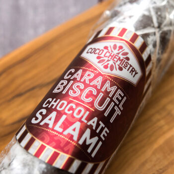 Caramel Biscuit Chocolate Salami, 2 of 5