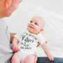 Personalised First Father's Day Mono Bodysuit, thumbnail 2 of 11