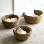 Round Seagrass Storage Baskets, thumbnail 4 of 4