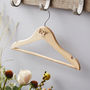 Personalised New Baby Wooden Hanger, thumbnail 3 of 6