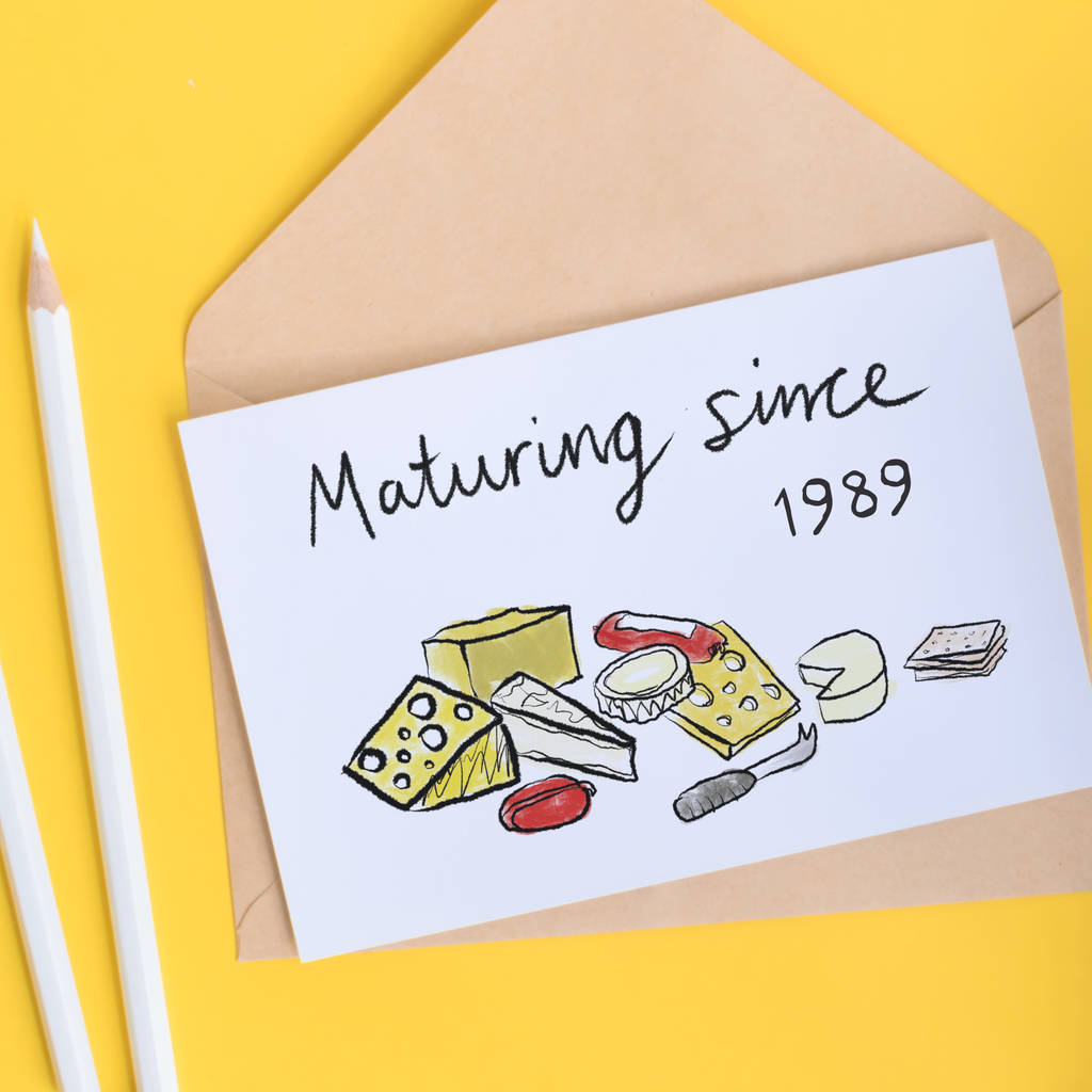 Personalised Cheesy Birthday Card By So Close Notonthehighstreet